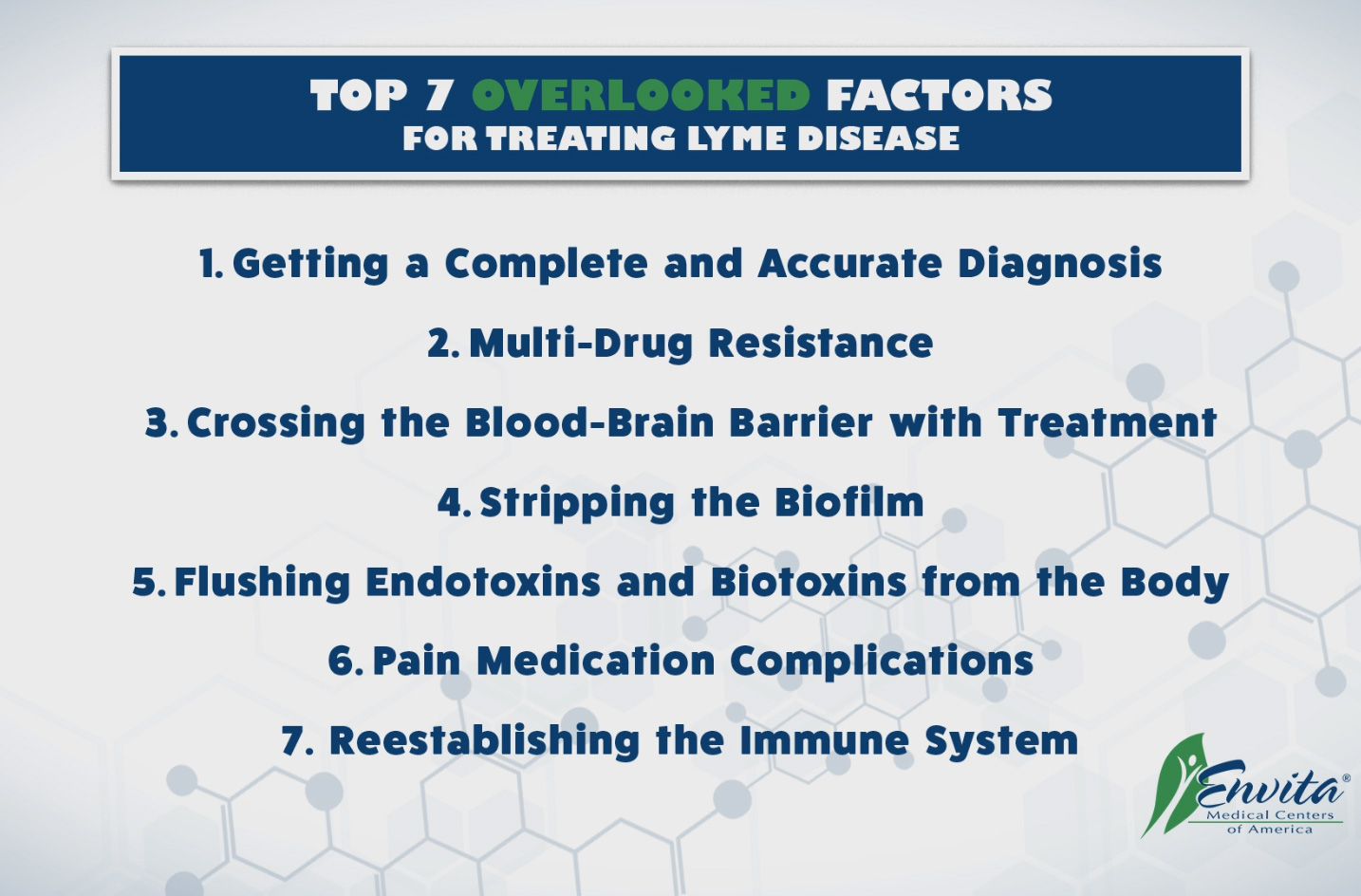 Top 7 overlooked factors of treating Lyme Disease