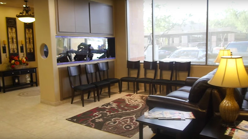 Envita's waiting room